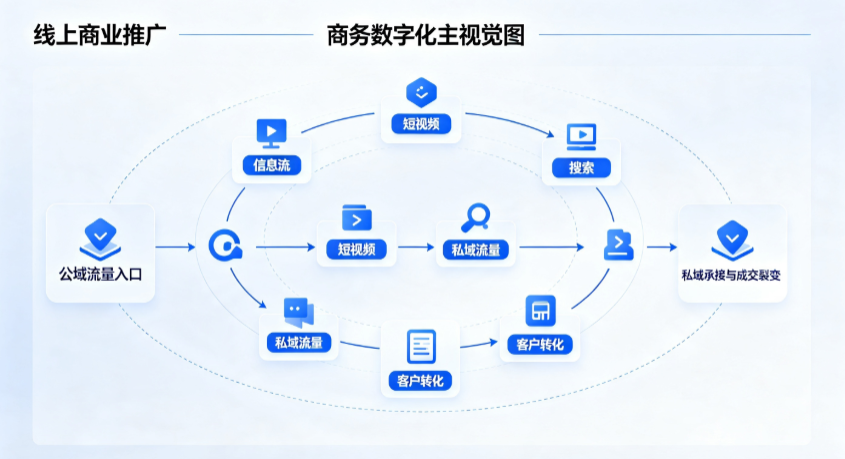 睢宁县线上商业推广怎么做？全域流量闭环搭建与低成本转化实战指南